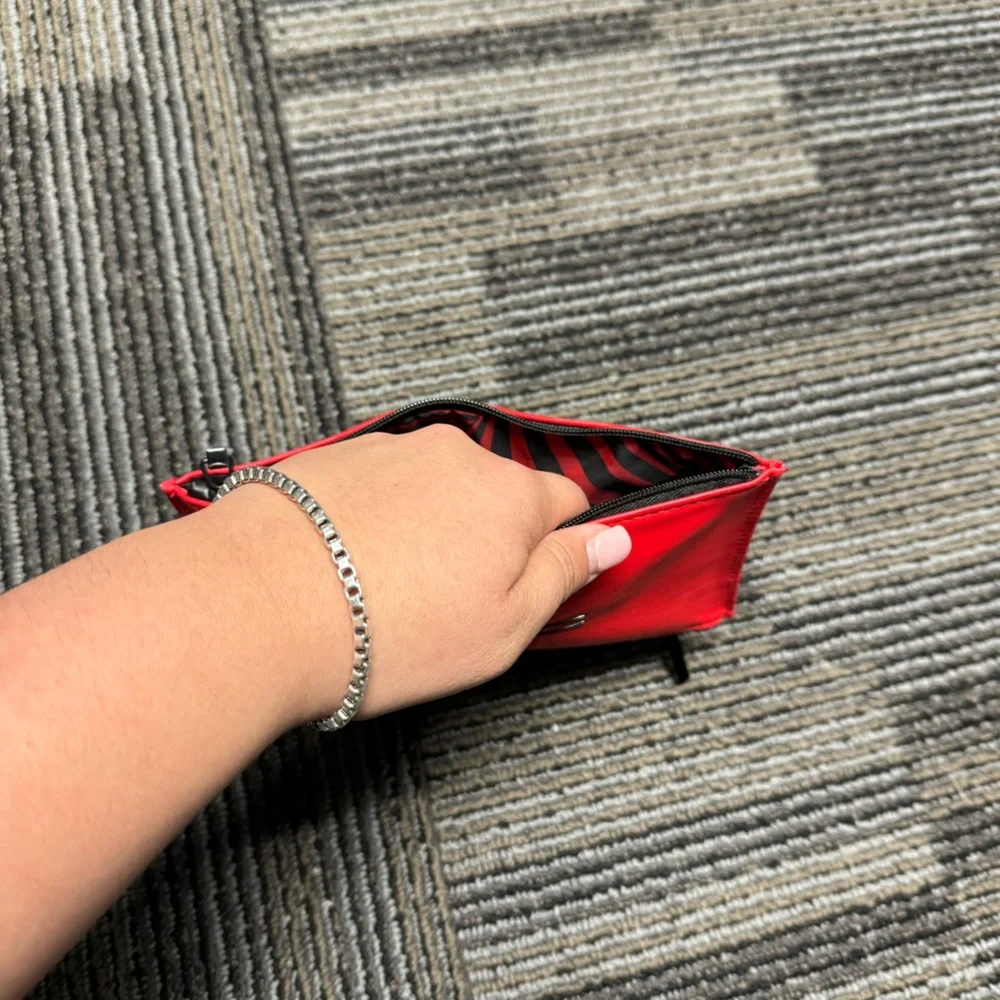 MAC Cosmetic Bag Double Zipper
